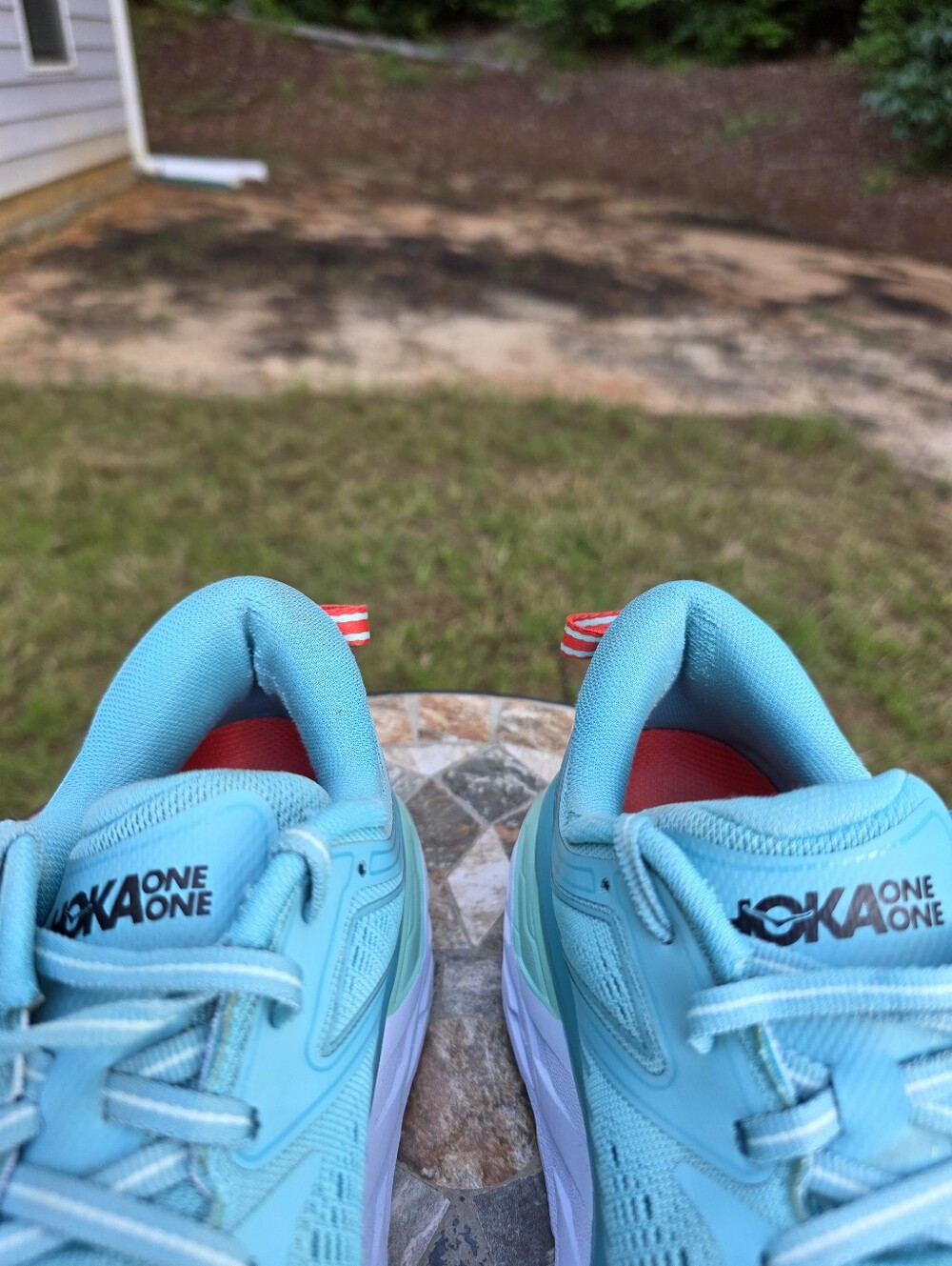 Hoka Bondi 7 1110519 AEBL Aquarelle Running Shoes Sneakers Women's Size 8 - Picture 7 of 9